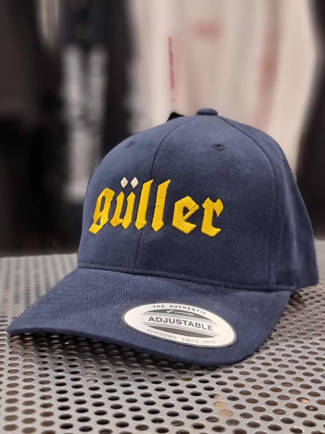 Cap "Guller" - Blu Logo Giallo - Adjustable