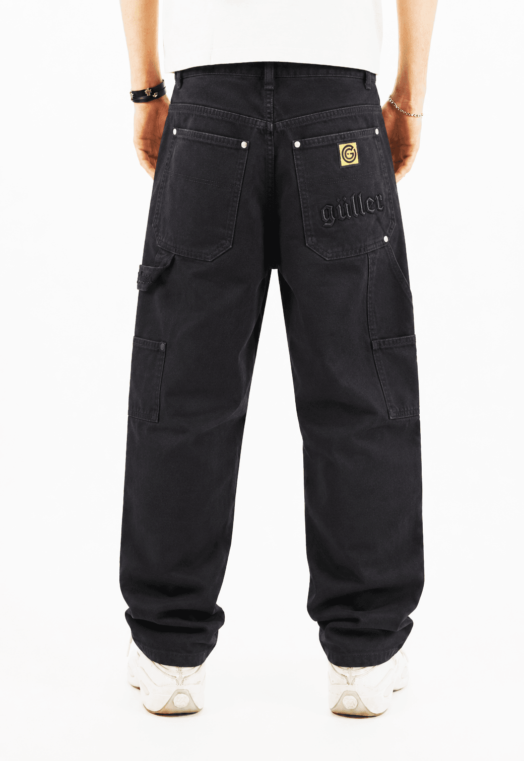 Baggy Worker Pant long HISTORICO "GÜLLER BlackInBlack" col.nero