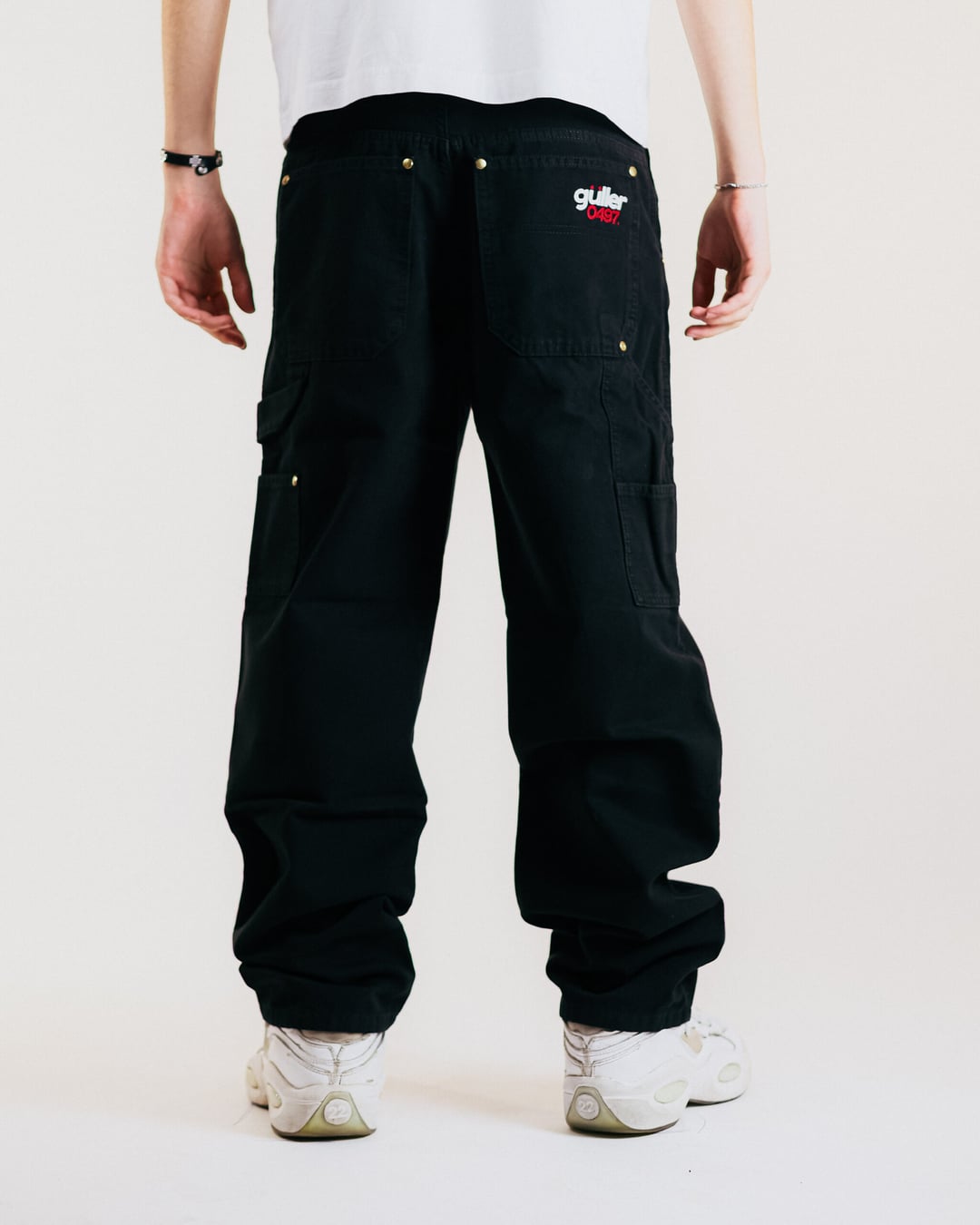 Baggy Worker "Guller 0497" Canvas Nero